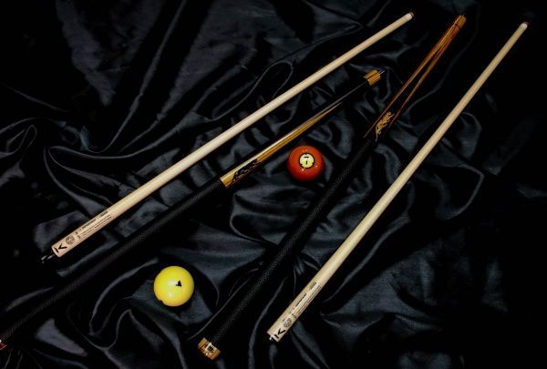 2 piece pool cue guide