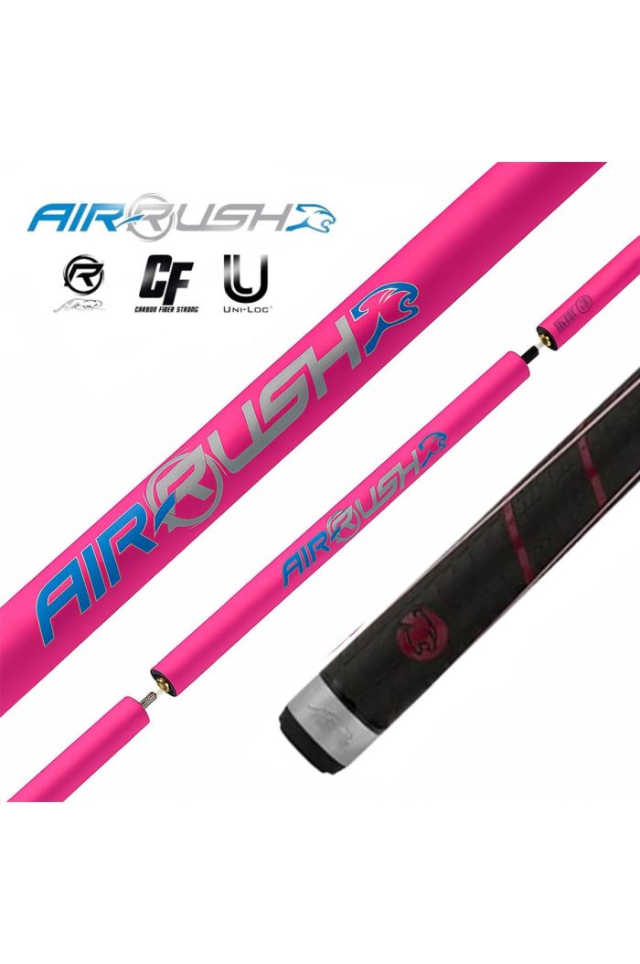 ビリヤード PREDATOR BKRUSH + AIR RUSH PINK ( wrap) Predator Air Rush Jump Cue - Pink Sport Wrap | Thailand Pool Tables