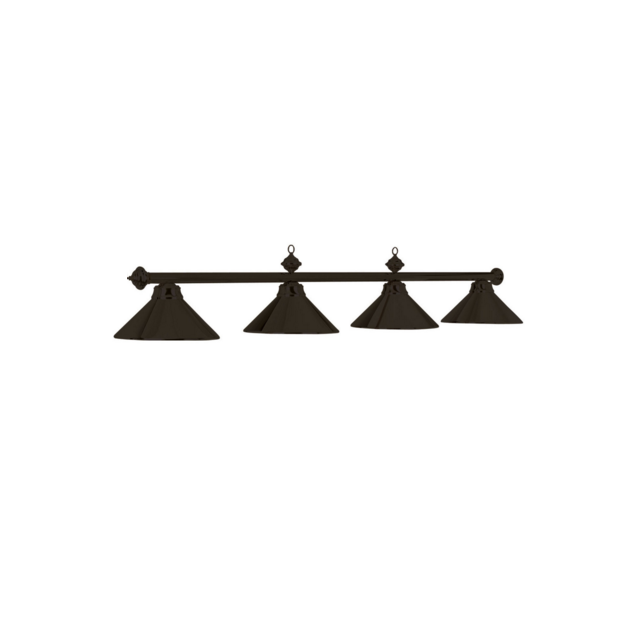 Black Billiard Lights 4 Shades
