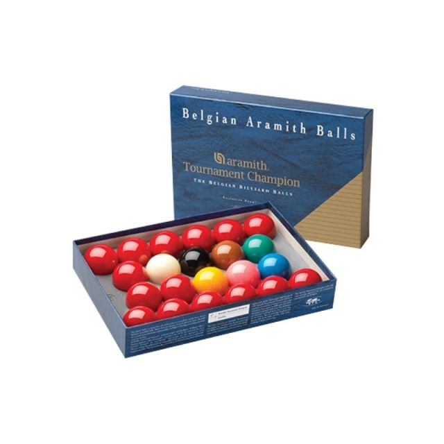Aramith Tournament Champion Snooker Ball Set 2&quot; 1/16