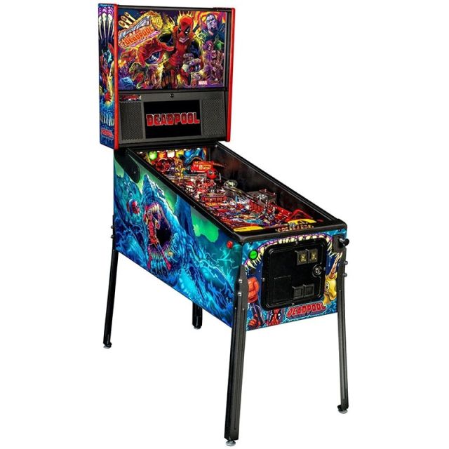 Deadpool Premium Edition Pinball - left facing - Thailand Pool Tables