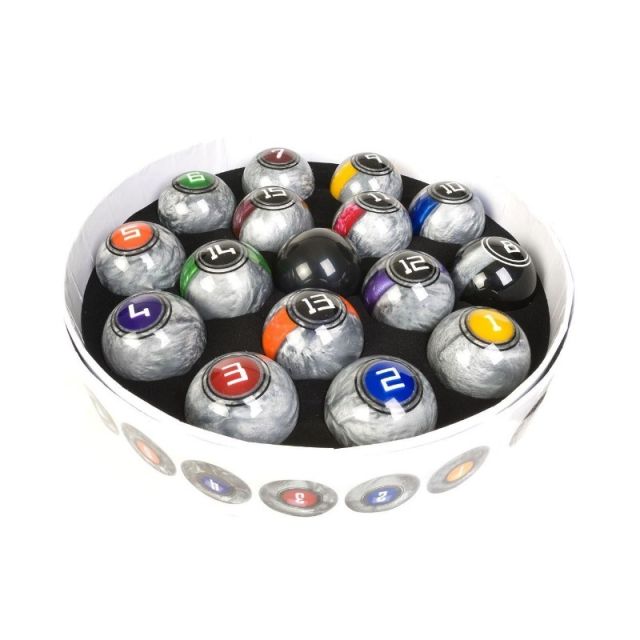 Lunar Rock Ball Set - Packaging - Thailand Pool Tables