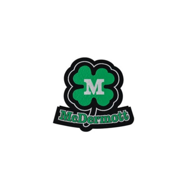 McDermott Clover Logo Patch