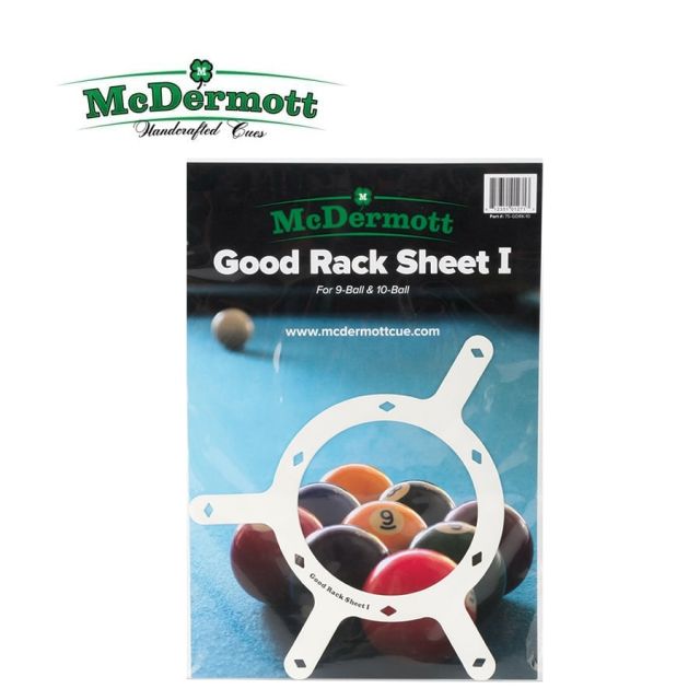 Mcdermott Good Rack Sheet 9/10 Ball - Thailand Pool Tables