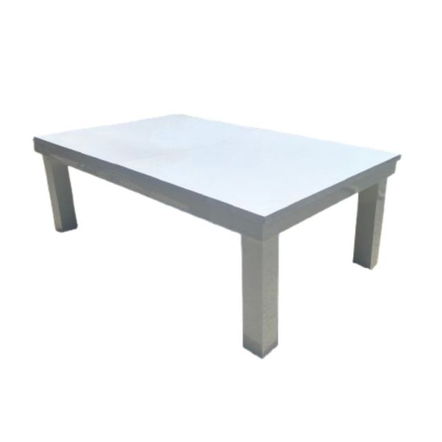 outdoor pool table aluminium dining top