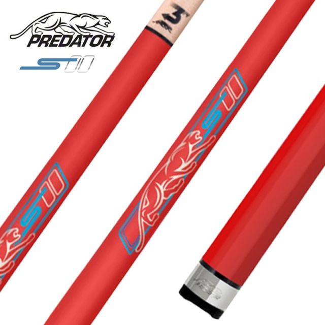 Predator Sport 2 Matt Red No Wrap Pool Cue - Thailand Pool Tables