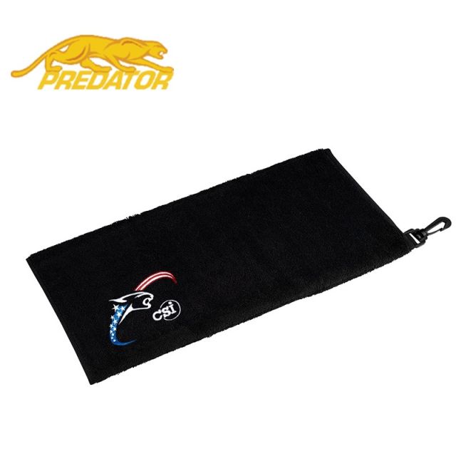 Predator Towel - USPBS Black - Thailand Pool Tables