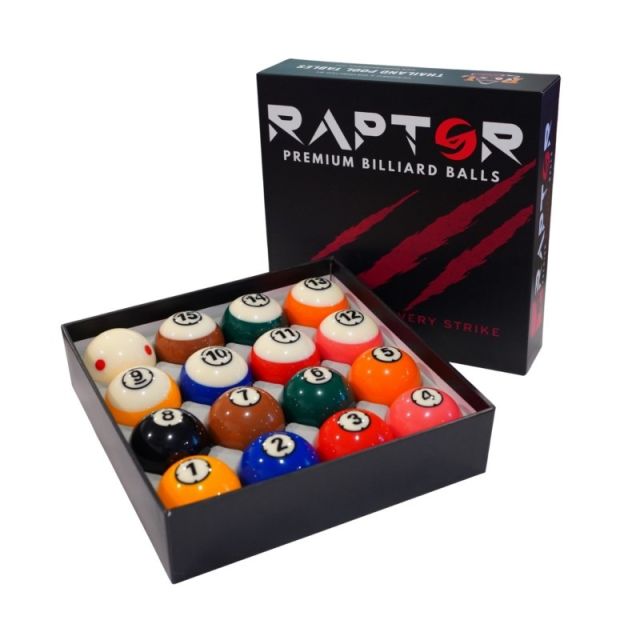 Raptor Phenolic Pool Ball Set 2 1/4 inch