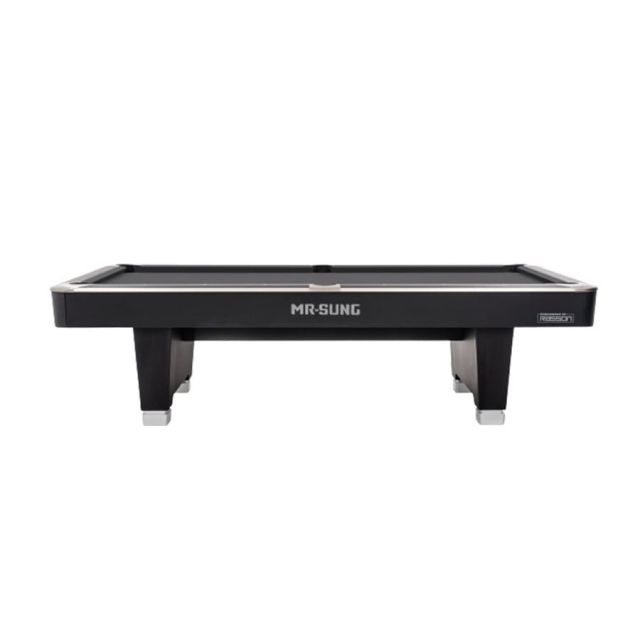 MR-SUNG Hero by Rasson Black Pool Table 7ft - Drop Pockets - Thailand Pool Tables