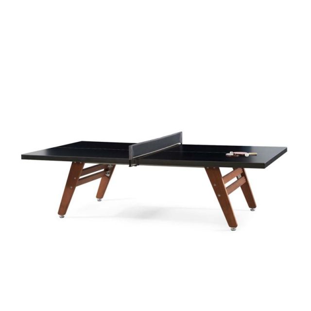 RS Barcelona Stationary Outdoor Ping Pong Table Black