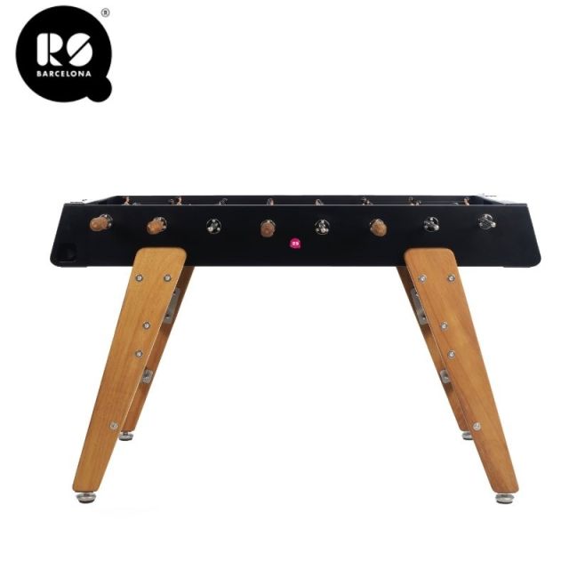 RS3 Wood Black Football Table