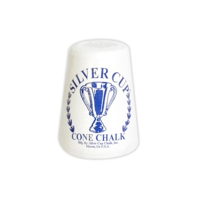 Silver Cup Cone Chalk - Talc - Thailand Pool Tables