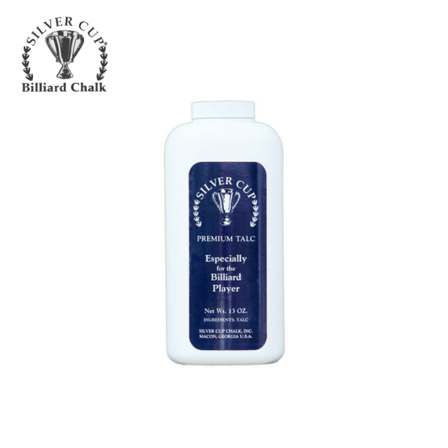 Silver Cup Bottle Premium Talc Powder