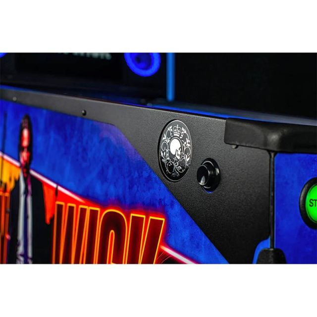 Stern Pinball John Wick Side Armor - close up - Thailand Pool Tables