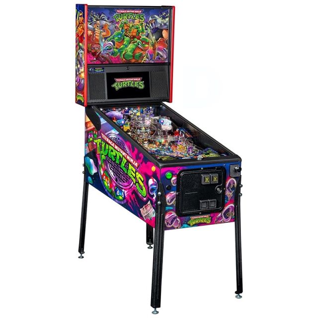 Stern Pinball Teenage Mutant Ninja Turtles Premium -  left side - Thailand Pool Tables