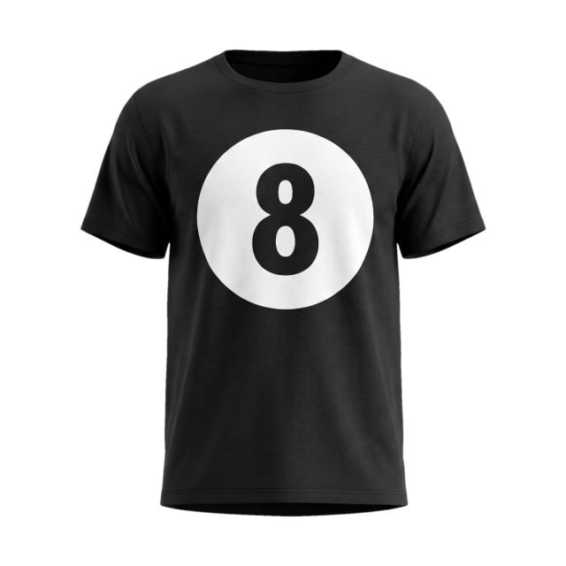 T-Shirt 8Ball Black-0