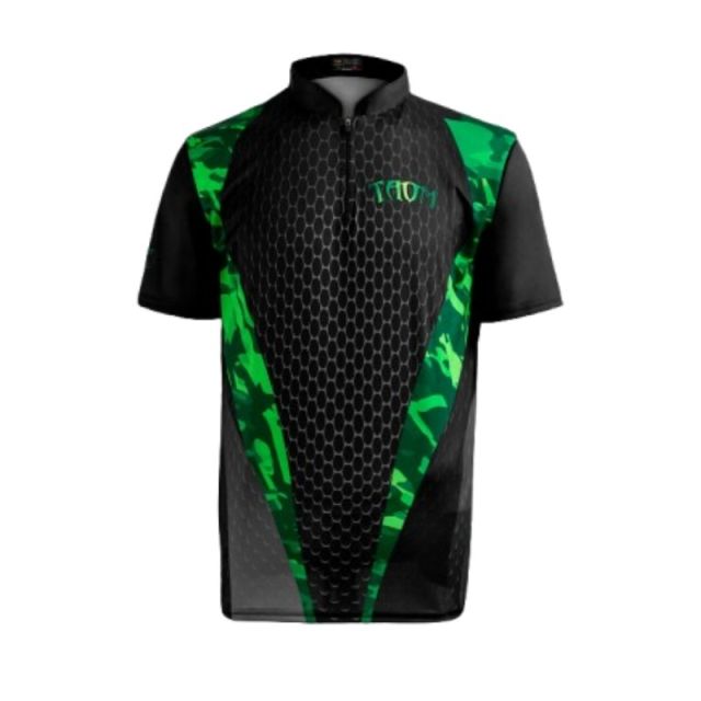 Taom Official V10 Tournament Shirt – Green &amp; Black