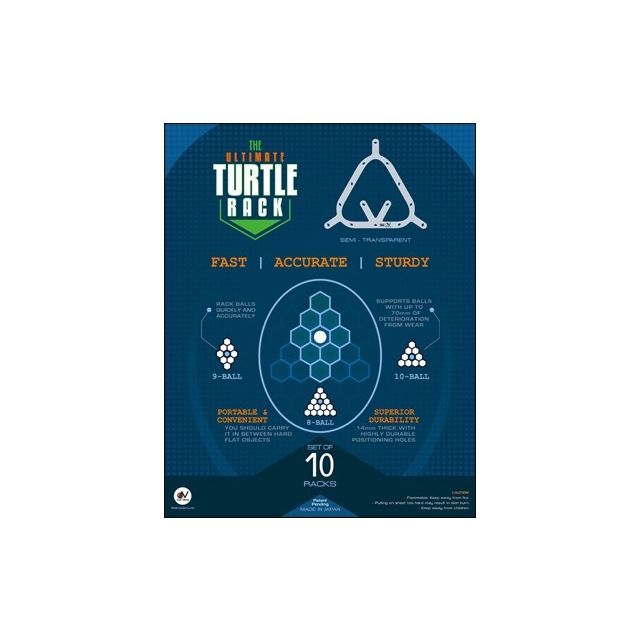 The Ultimate Turtle Rack 8, 9, 10 Ball