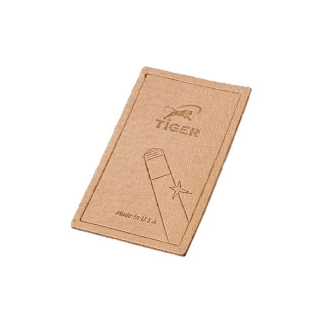 Tiger Leather Cue Wooden Shaft Burnisher