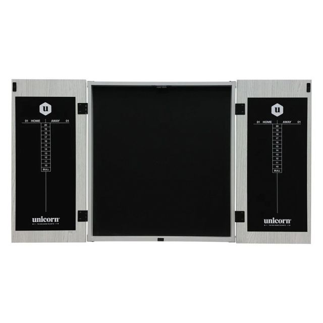 Unicorn Maestro Dartboard Cabinet - Grey - Thailand Pool Tables