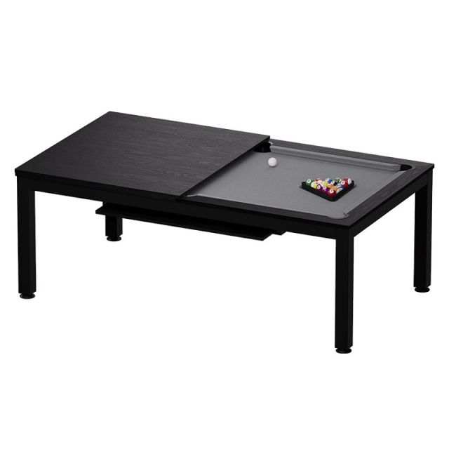 GR8 Billiards Urban Dining Pool Table 7ft - Black - Thailand Pool Tables