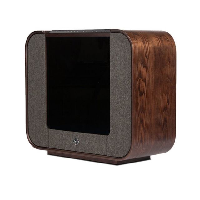 Sound Leisure Vinyl LP Console Music System Dark Oak