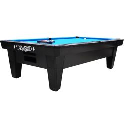 Diamond Pro-Am Black PRC Pool Table 9ft