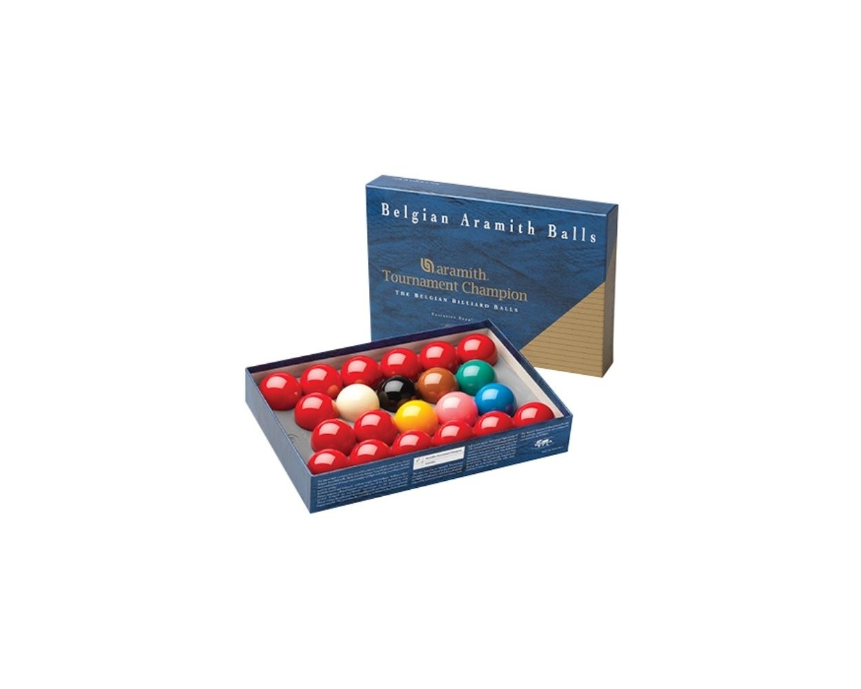 Aramith Tournament Champion Snooker Ball Set 2 1/16 inch | Thailand ...