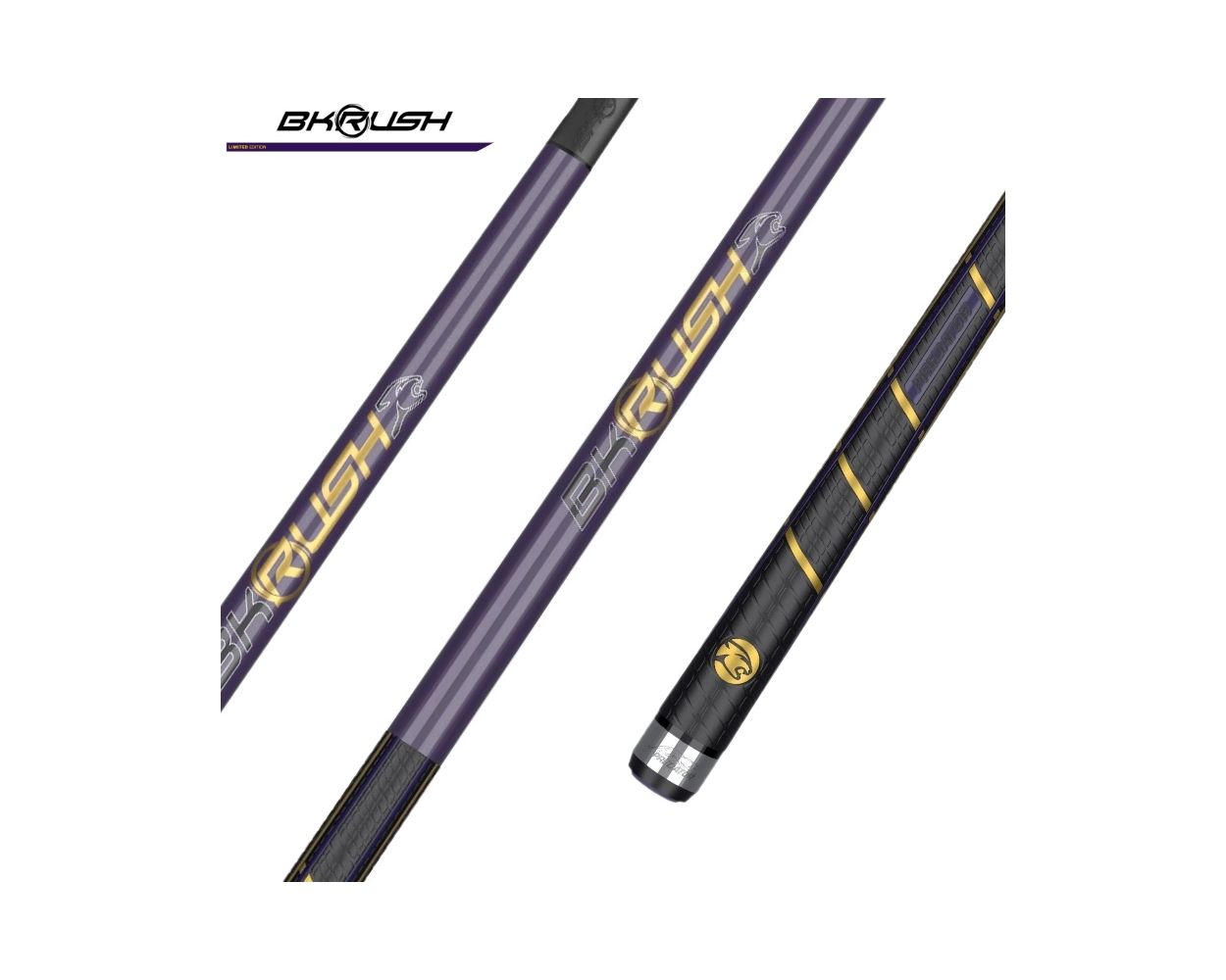 Predator BK Rush Purple Break Cue - Sport Wrap | Thailand Pool Tables