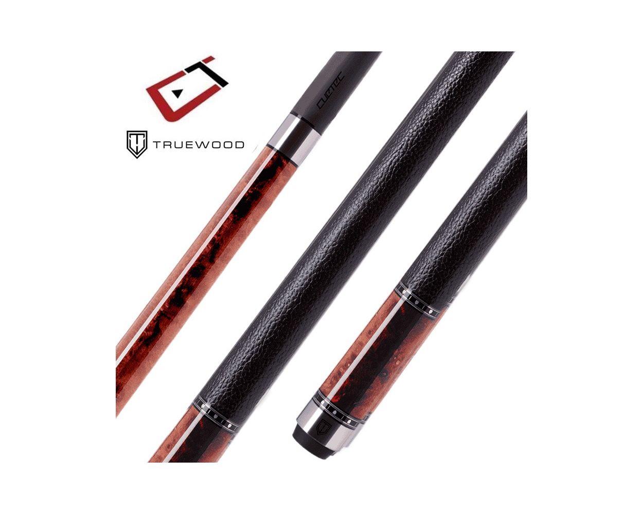 ビリヤード CUETEC TRUEWOOD MAPPA BURL CYNERGY 12.5 Cuetec Cynergy Truewood Mappa Burl Pool Cue | 11.8 & 12.5mm