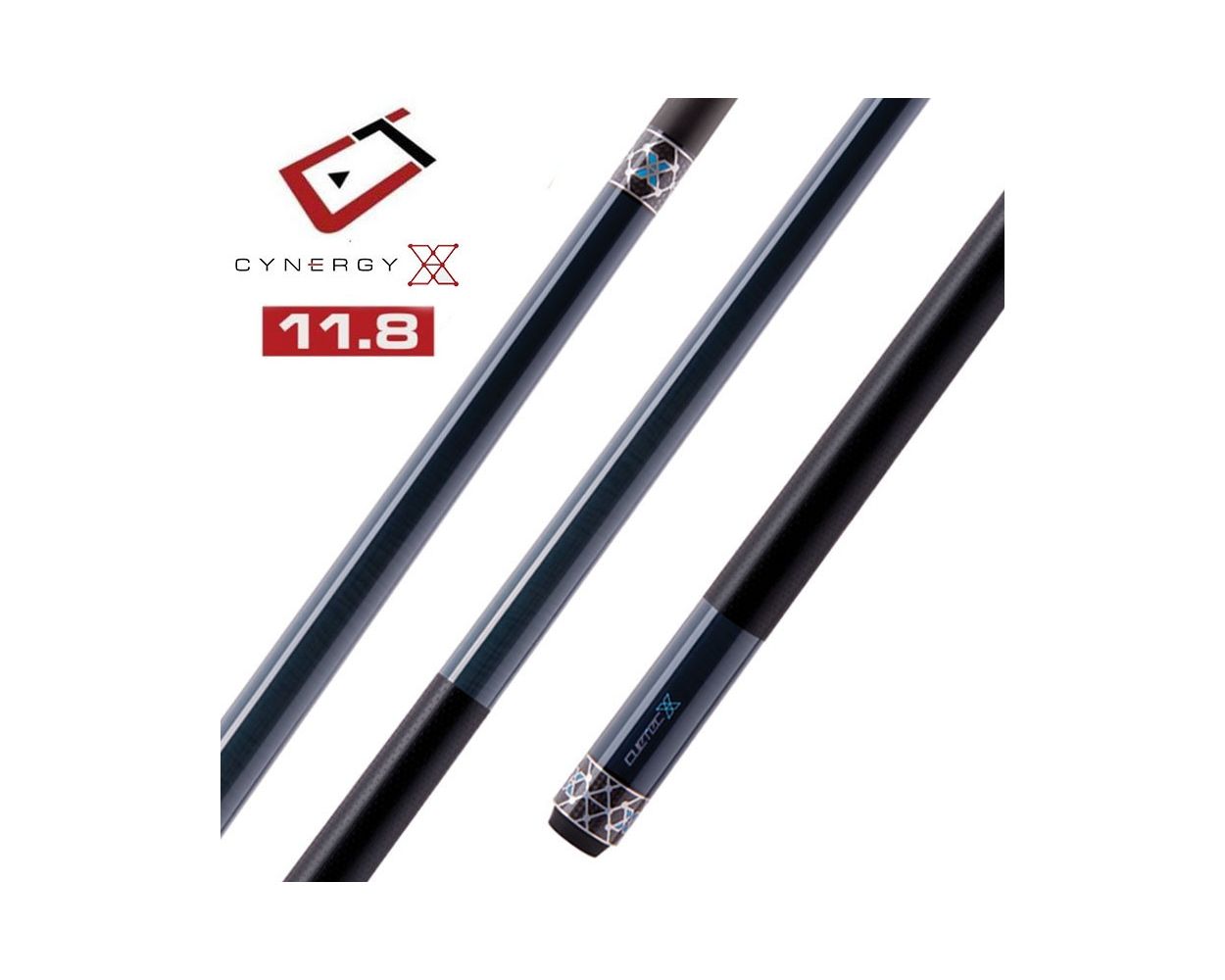 Cuetec Cynergy X Lagoon Poly Wrap - 11.8mm Pool Cue | Thailand
