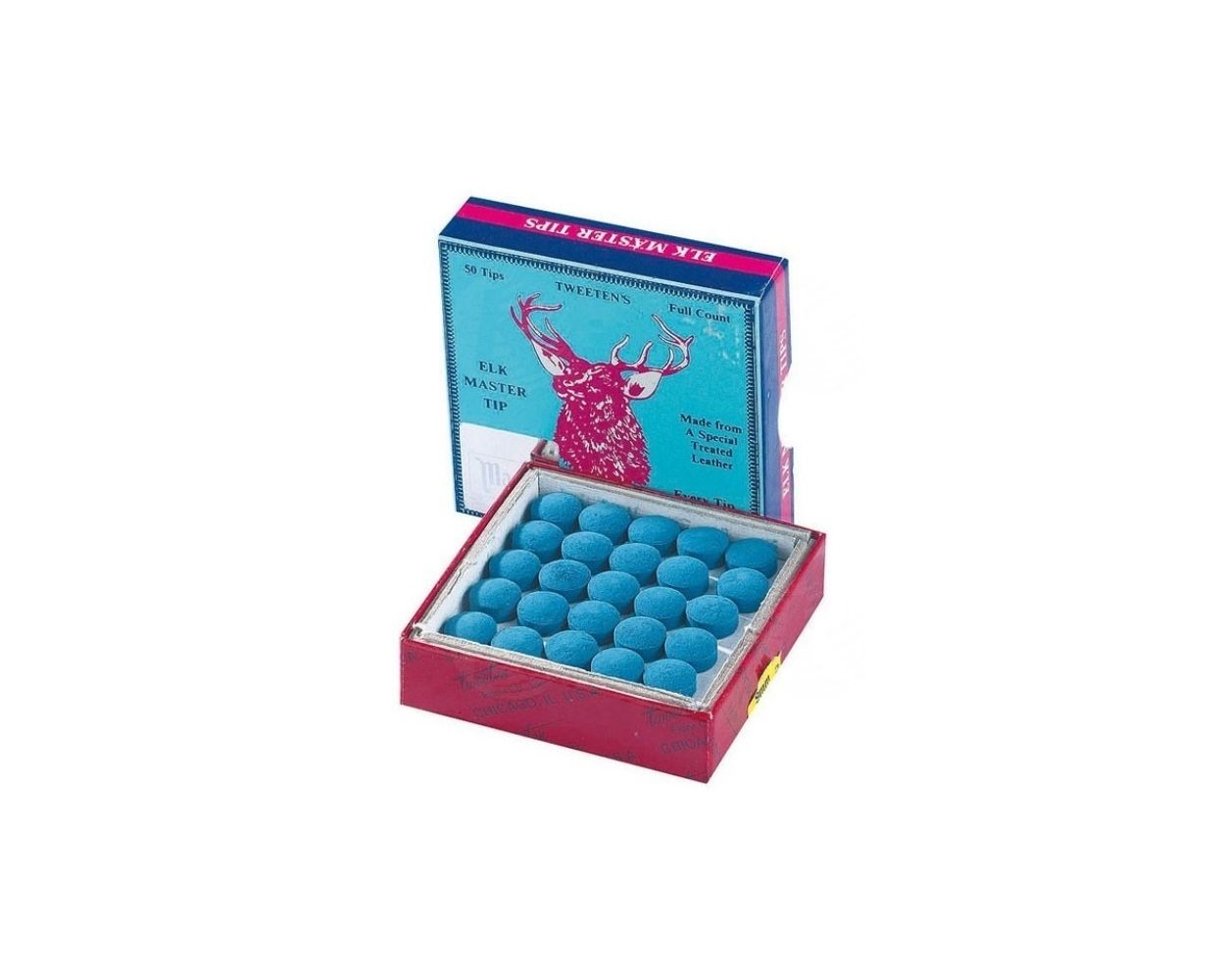 Elk Master Pool Cue Tips Box of 50 – 12mm 13mm 14mm