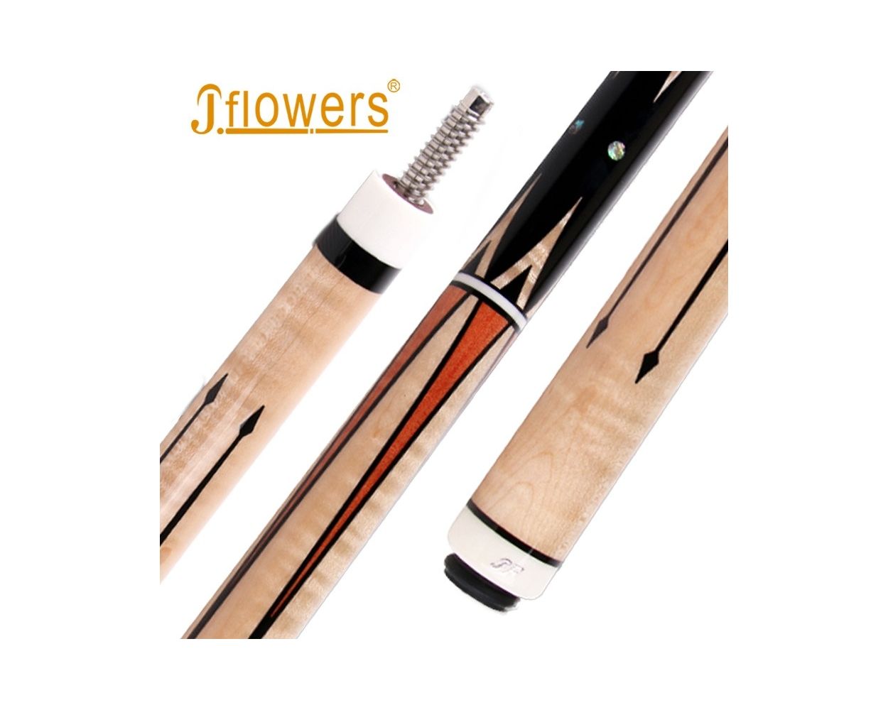 【suu _yan】J.Flowers JF20-01 ラジアルピンモデル JFlowers Carbon Pool Cue JF20-01 | Thailand Pool Tables