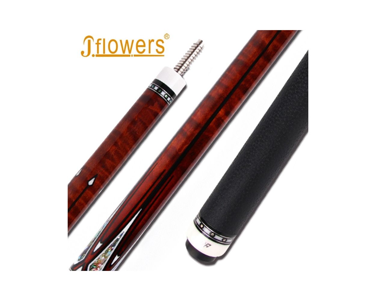 JFlowers Carbon Pool Cue JF40-08B | Thailand Pool Tables