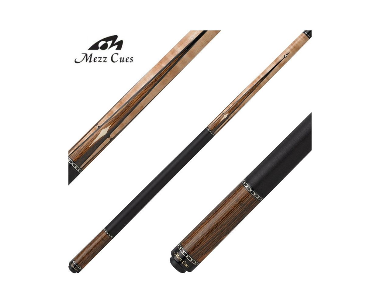 MEZZ CUE メッヅ PUJ-11 Mezz Cues PUJ Series Pool Cue with Balanced Feel and Precision Tip