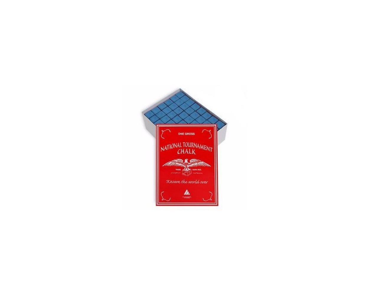 NTC Chalk Blue Gross Box 144 Pieces | Thailand Pool Tables