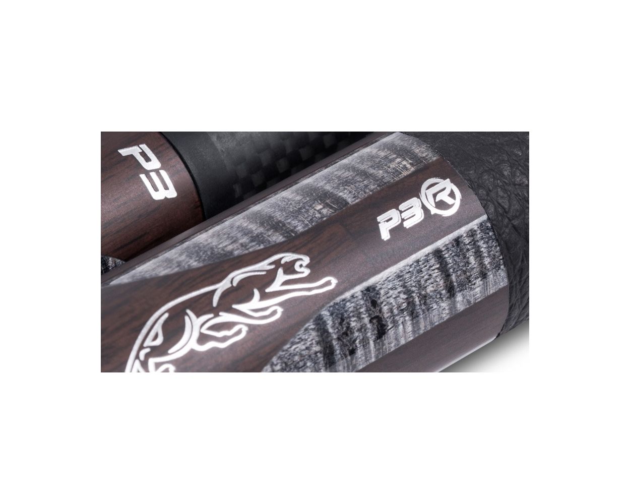 Predator P3 Grey Curly Maple Luxe Wrap Cue REVO Shaft Limited