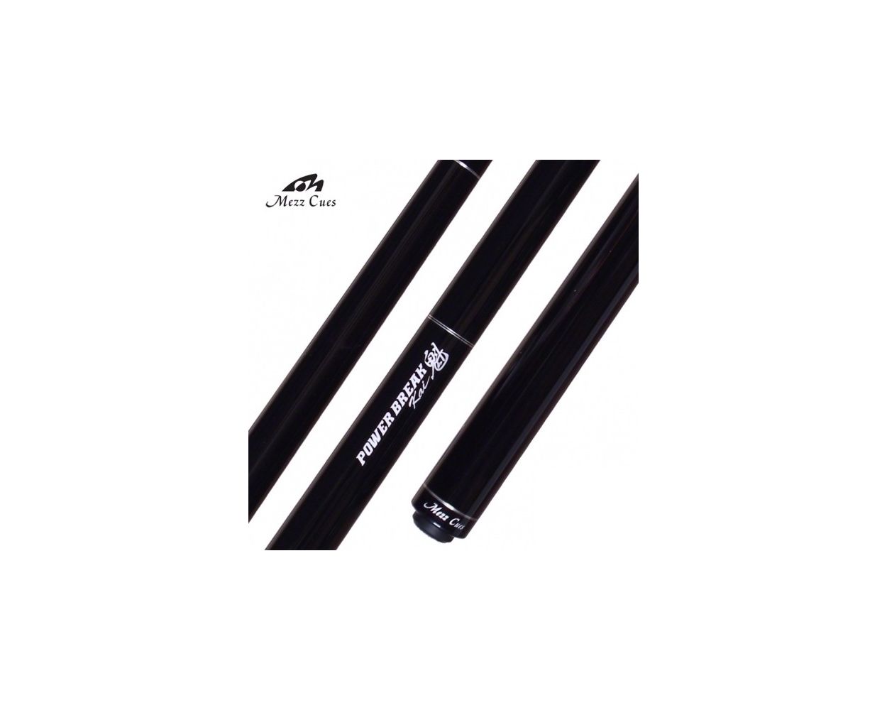 Mezz PB Kai Break Cue No Wrap Black | Thailand Pool Tables