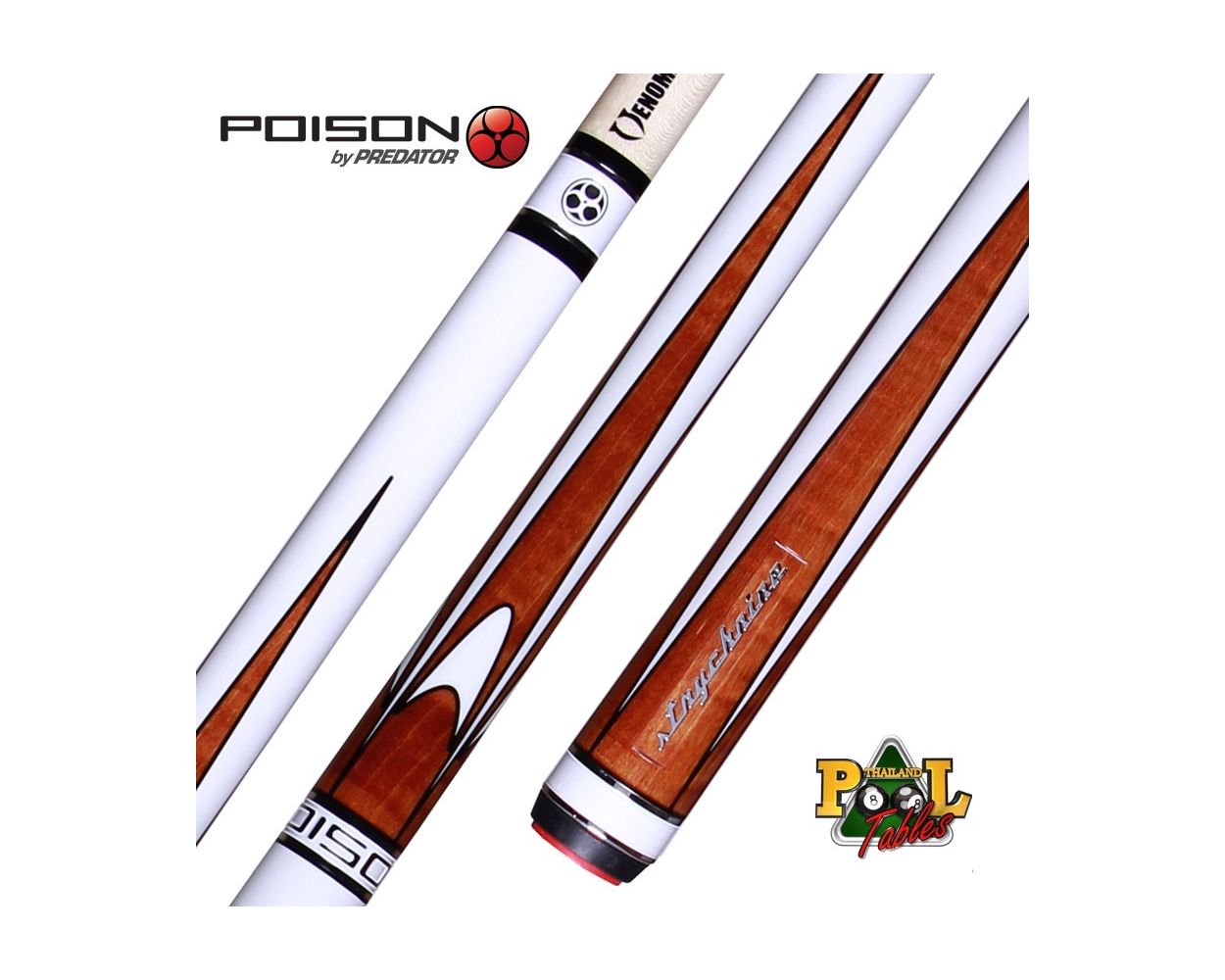 ビリヤード Poison strychnine Poison Strychnine 3-5 Pool Cue | Thailand Pool Tables