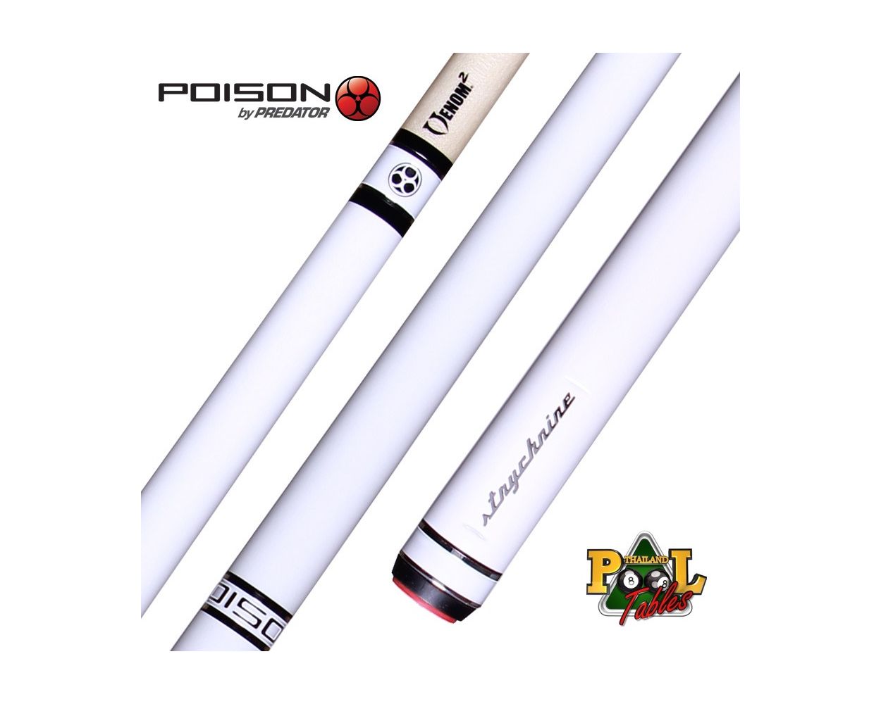 Poison Strychnine 3-1 Pool Cue | Thailand Pool Tables