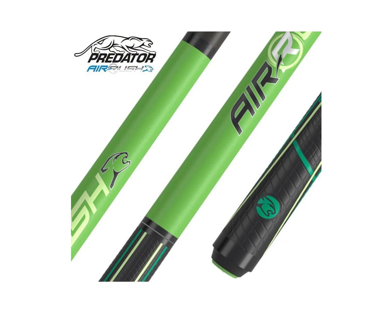 Predator Air Rush Neon Green Jump Cue -Sports Wrap | Thailand Pool