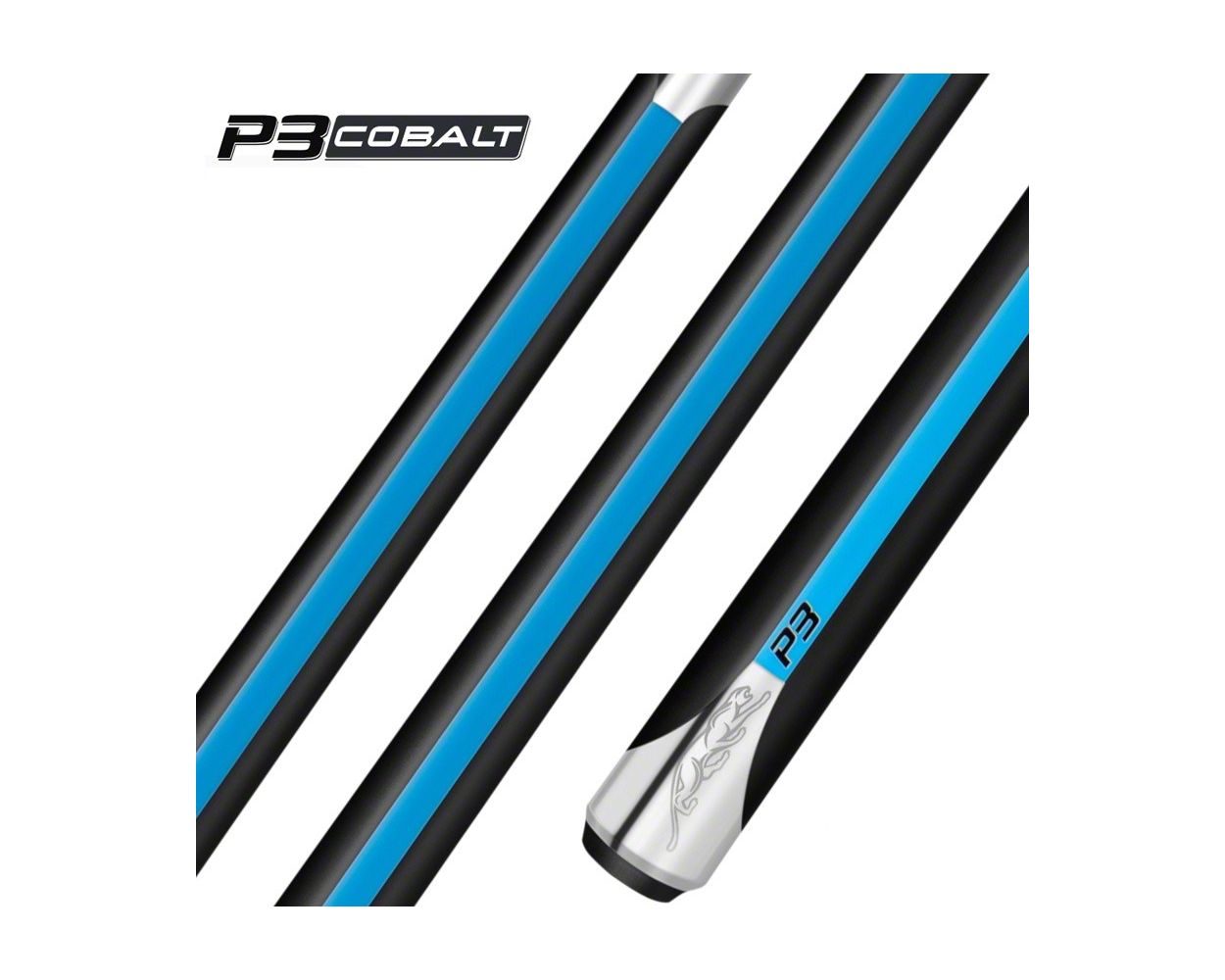 Predator P3 Racer Cobalt No Wrap Pool Cue | Thailand Pool Tables