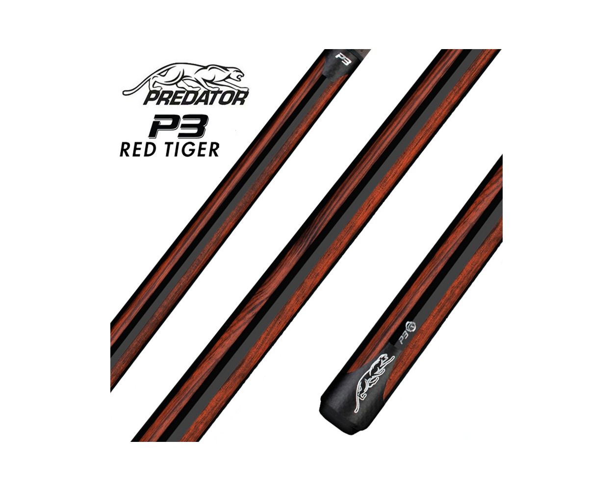Predator P3 Red Tiger Limited Edition - No Wrap (Butt Only