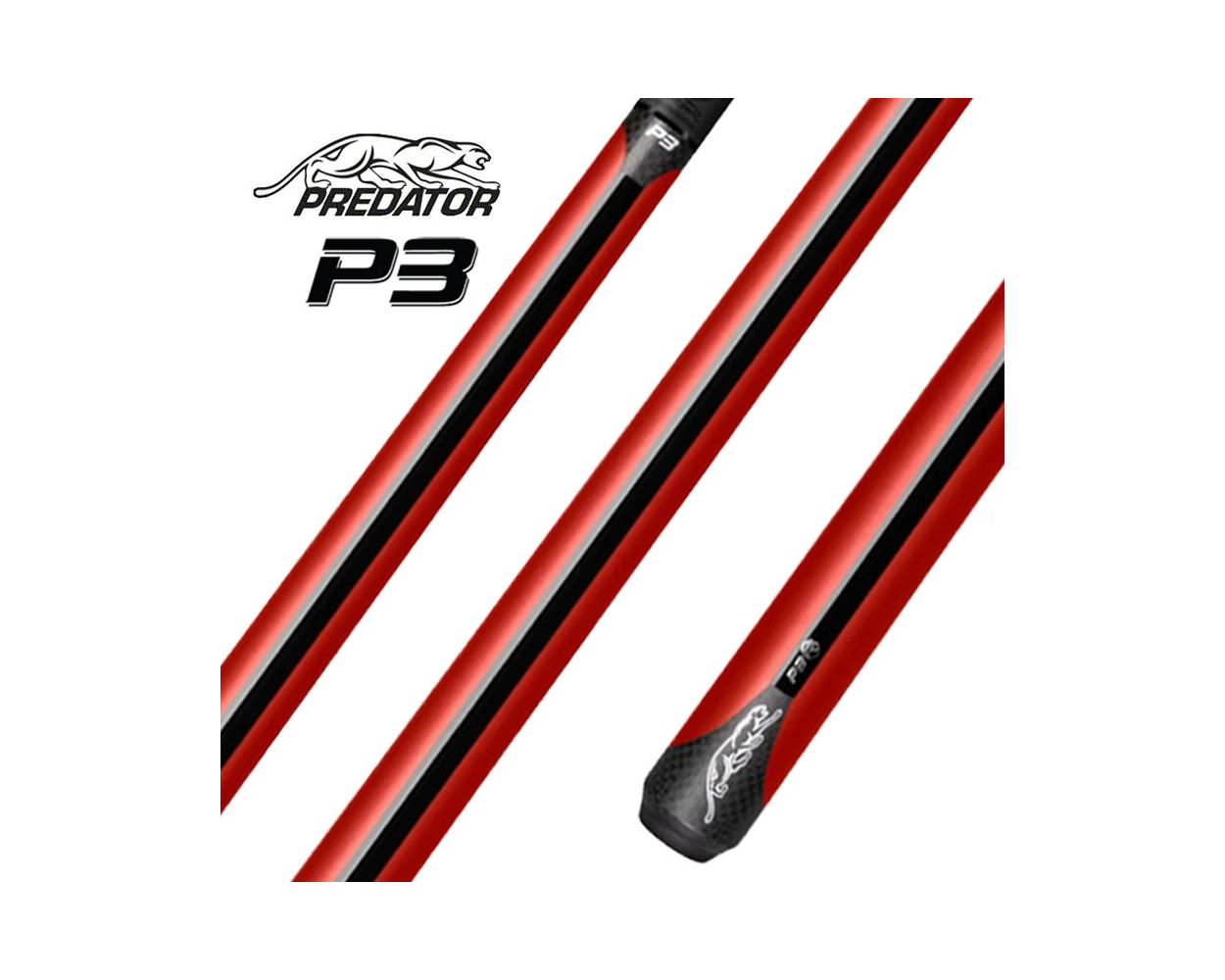 Predator P3 ビリヤードキュー RED