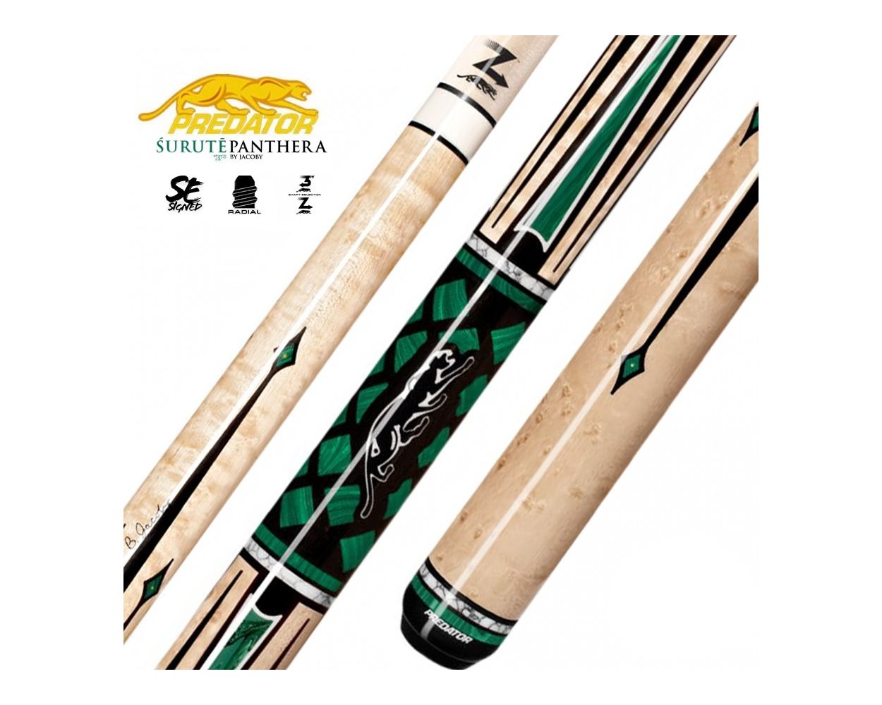Predator Panthera 6-1 Pool Cue | Thailand Pool Tables