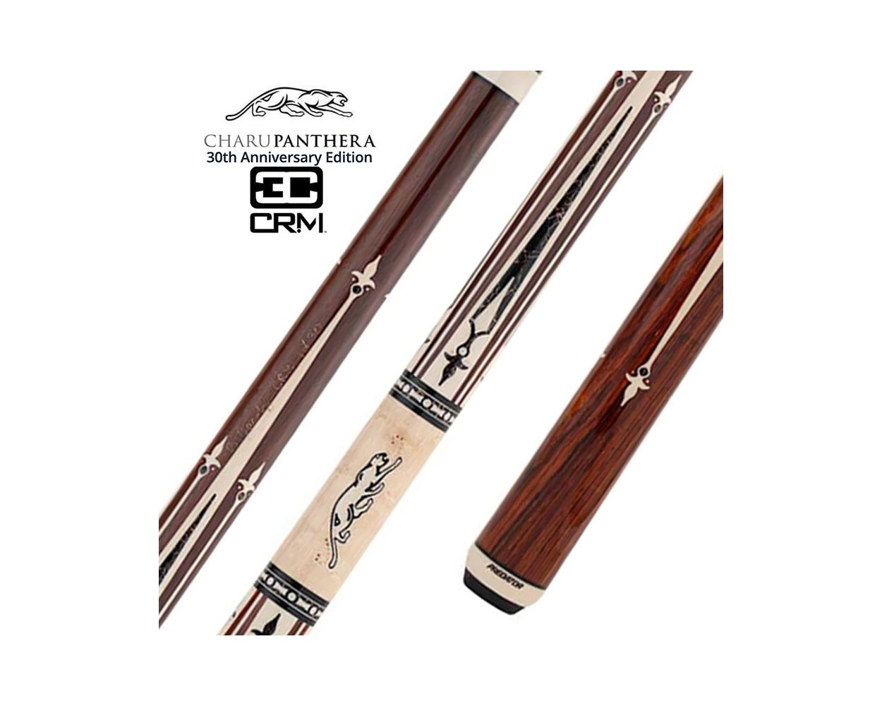 Predator CRM Special Edition Charu Panthera 9-2 Carom Cue (Butt