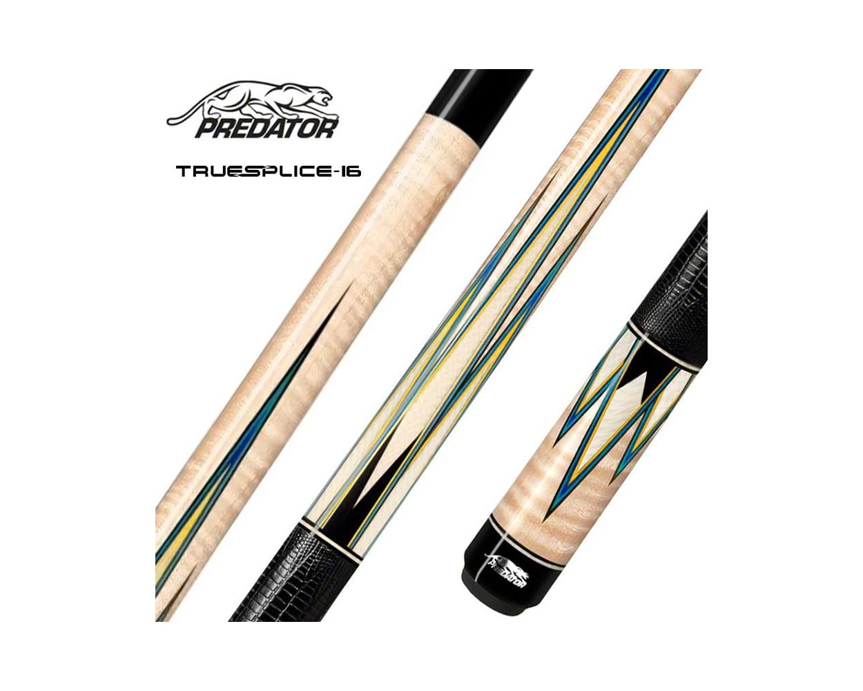 True Guide Pool Cue Predator True Splice 16 Curly Maple Pool Cue - Gen 2 | Thailand Pool Tables