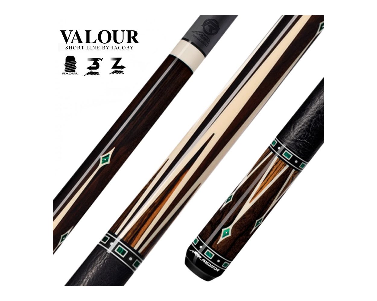 Predator Valour SL4 Pool Cue by Jacoby | Thailand Pool Tables
