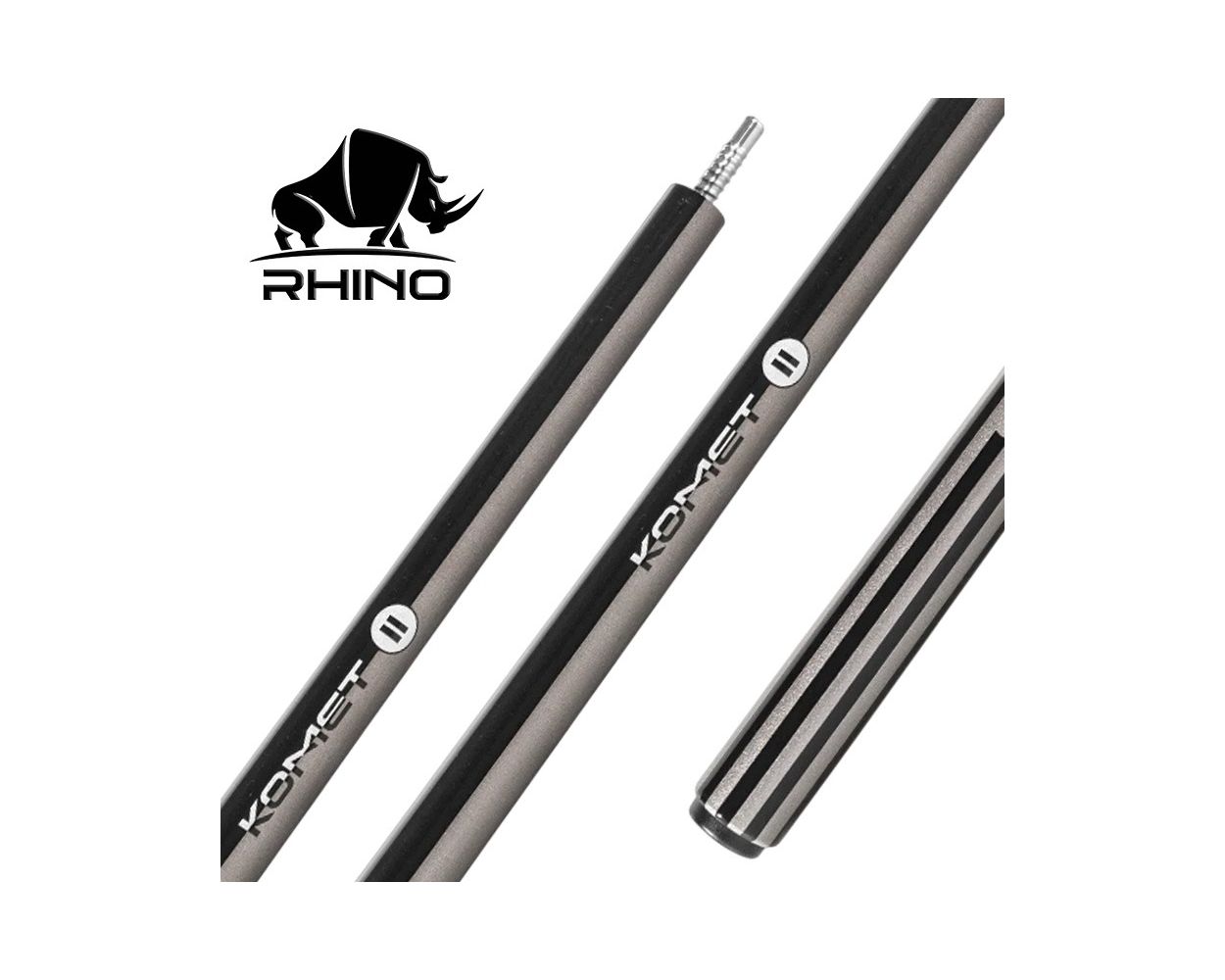 Rhino Komet II Carbon Break Cue | 13mm Bakelite Tip