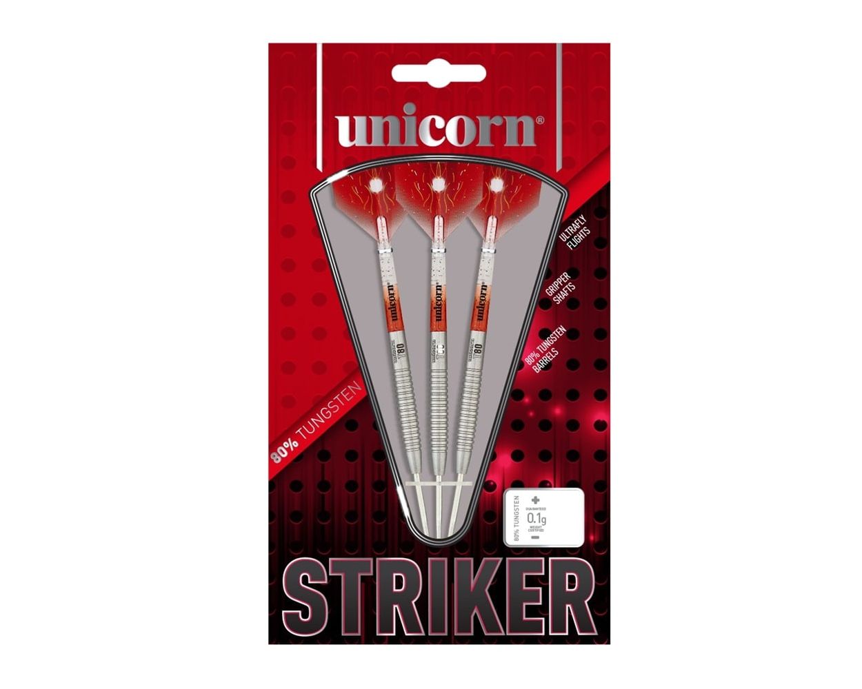 UNICORN STRIKER 80% TUNGSTEN 24G DARTS main image 1